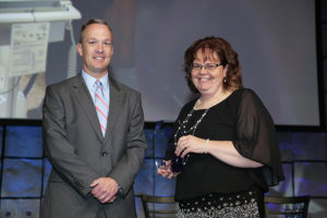 Deb Carlson Receives Iowa Hospital Association Hospital Hero Award