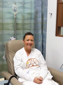 Chantel Stuart at BVRMC's Oncology & Infusion Center.