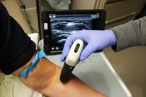 The Buena Vista Regional Healthcare Foundation recently purchased an ultrasound-guided peripheral I.V. device to assist nurses when starting an I.V.