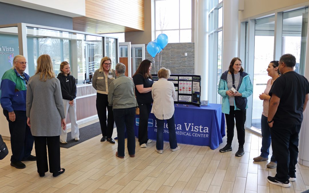 Buena Vista Regional Healthcare Foundation held a reception to thank their Life Saver donors for supporting the purchase of a new blood analyzer for the laboratory.