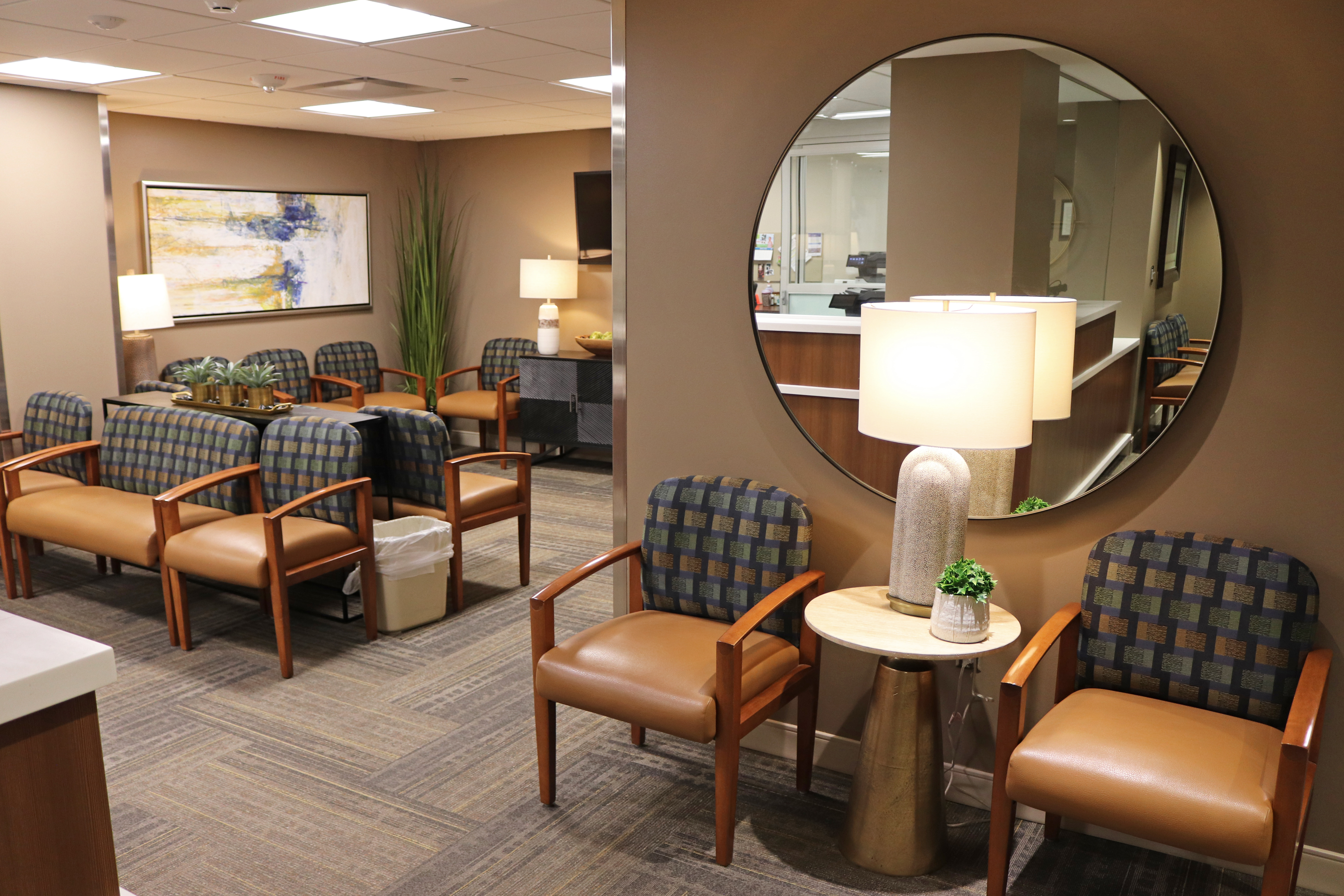 Central Bank Helps Refresh BVRMC Surgical Services Waiting Room