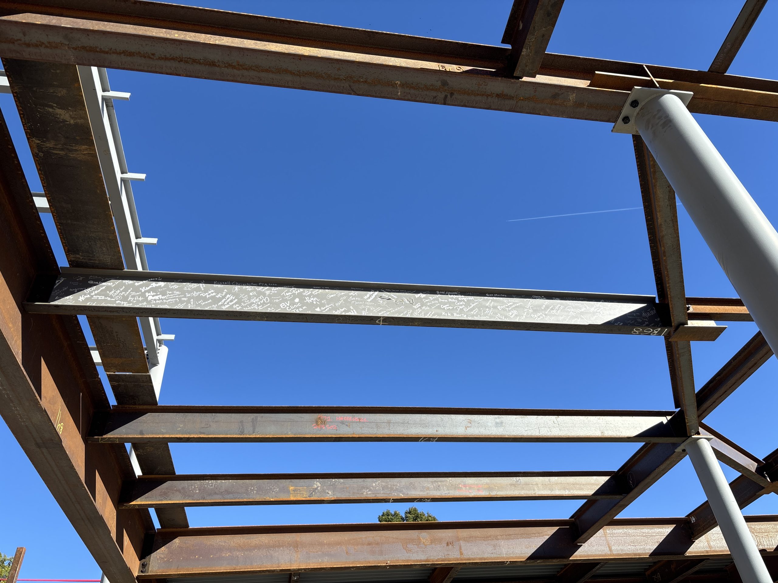 outdoor construction at BVRMC
