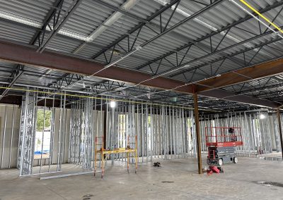 outdoor construction at BVRMC