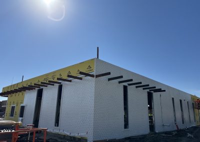 outdoor construction at BVRMC