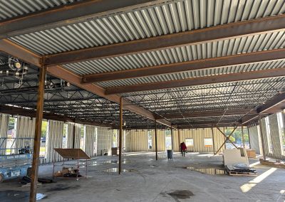 outdoor construction at BVRMC